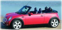 car rental Mini Cooper Cabrio