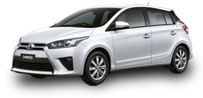 Toyota Yaris hire car
